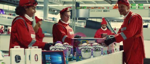 Anúncio de Natal Argos 2017 - embalagem duende