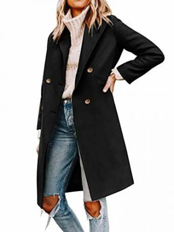 Pea Coat Peito Duplo