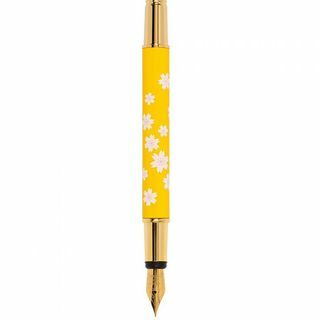 caneta-tinteiro sakura amarela