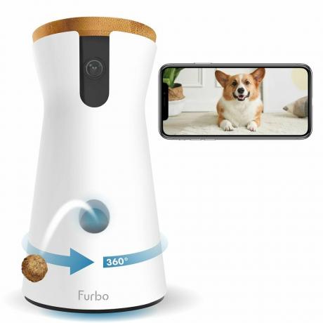Câmera para cães 360°