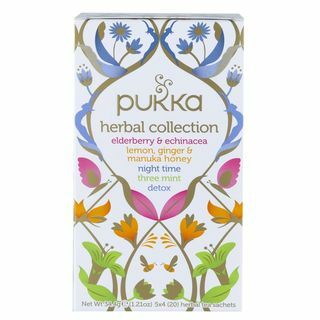 Pukka Herbal Collection 20 sachês de chá de ervas