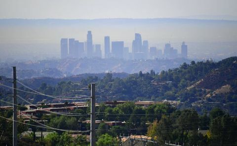 Poluições em Los Angeles de produtos domésticos