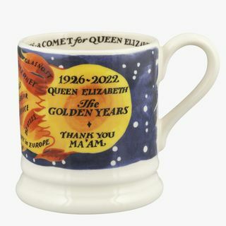 Caneca de 12 litros dos Anos Dourados Rainha Elizabeth II