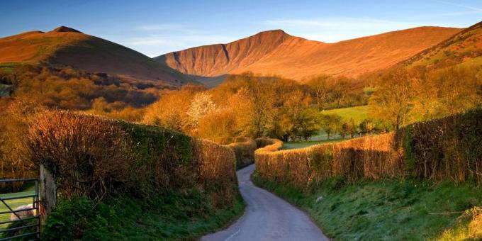 Black Mountain Pass – Brecon Beacons, País de Gales