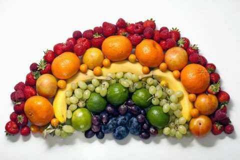 Arco-íris de frutas