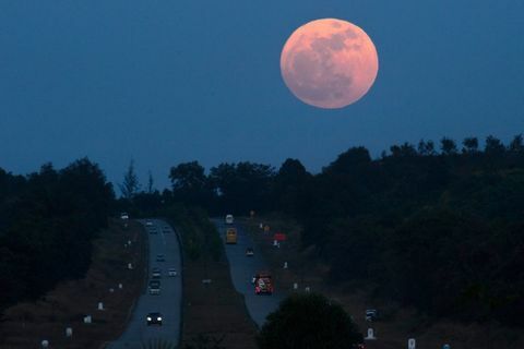 Supermoon Myanmar Burma