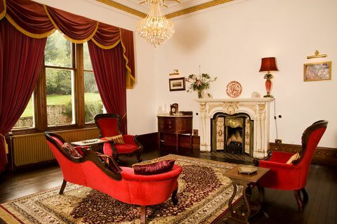 Rothes Glen House - Escócia - Rothes - mansão escocesa - sala de estar - Savills