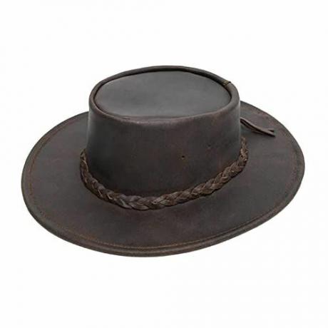 Chapéu de cowboy aba plana 