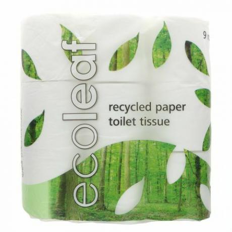 Ecoleaf - Papel higiênico de papel reciclado - embalagem de 9