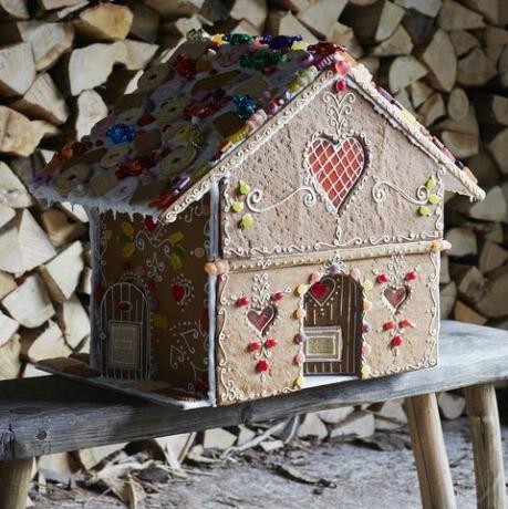 ideias de decoração de natal scandi pão de gengibre