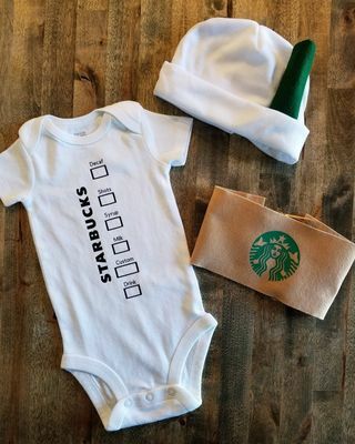 Fato de Starbucks Onesie