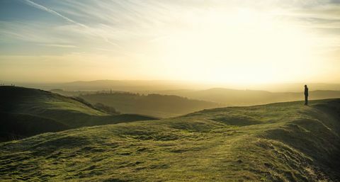 vista para o campo