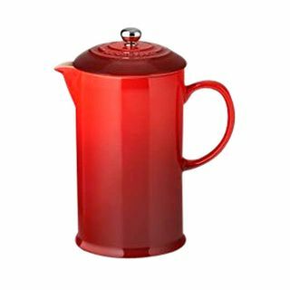 Prensa de café em grés Le Creuset, 1L, Cerise