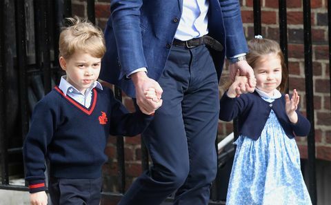 Príncipe George e princesa Charlotte