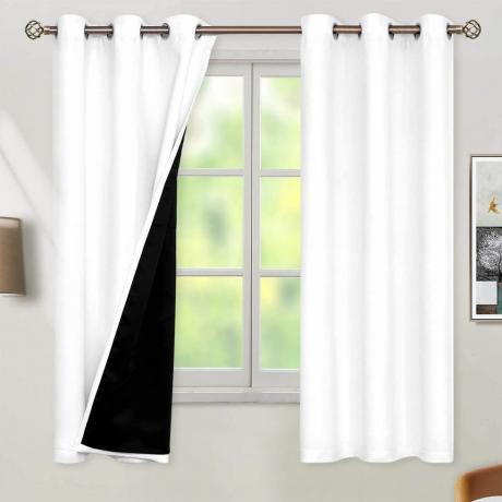 Cortinas blackout 100% com isolamento térmico 