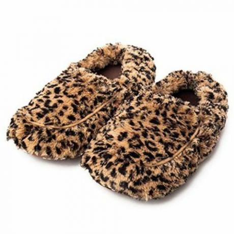 Chinelos de microondas para leopardo