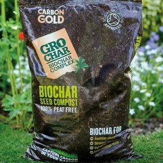 Composto de sementes de biochar Carbon Gold