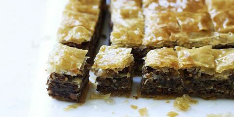 sobremesa da receita do baklava