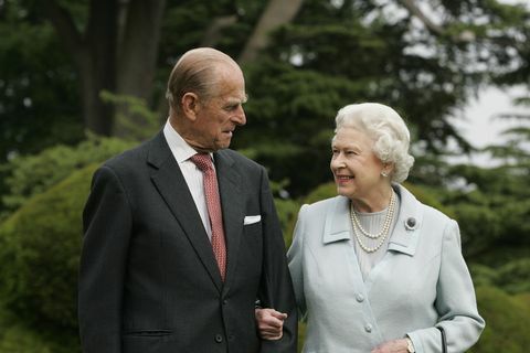 Príncipe Philip e Rainha Elizabeth